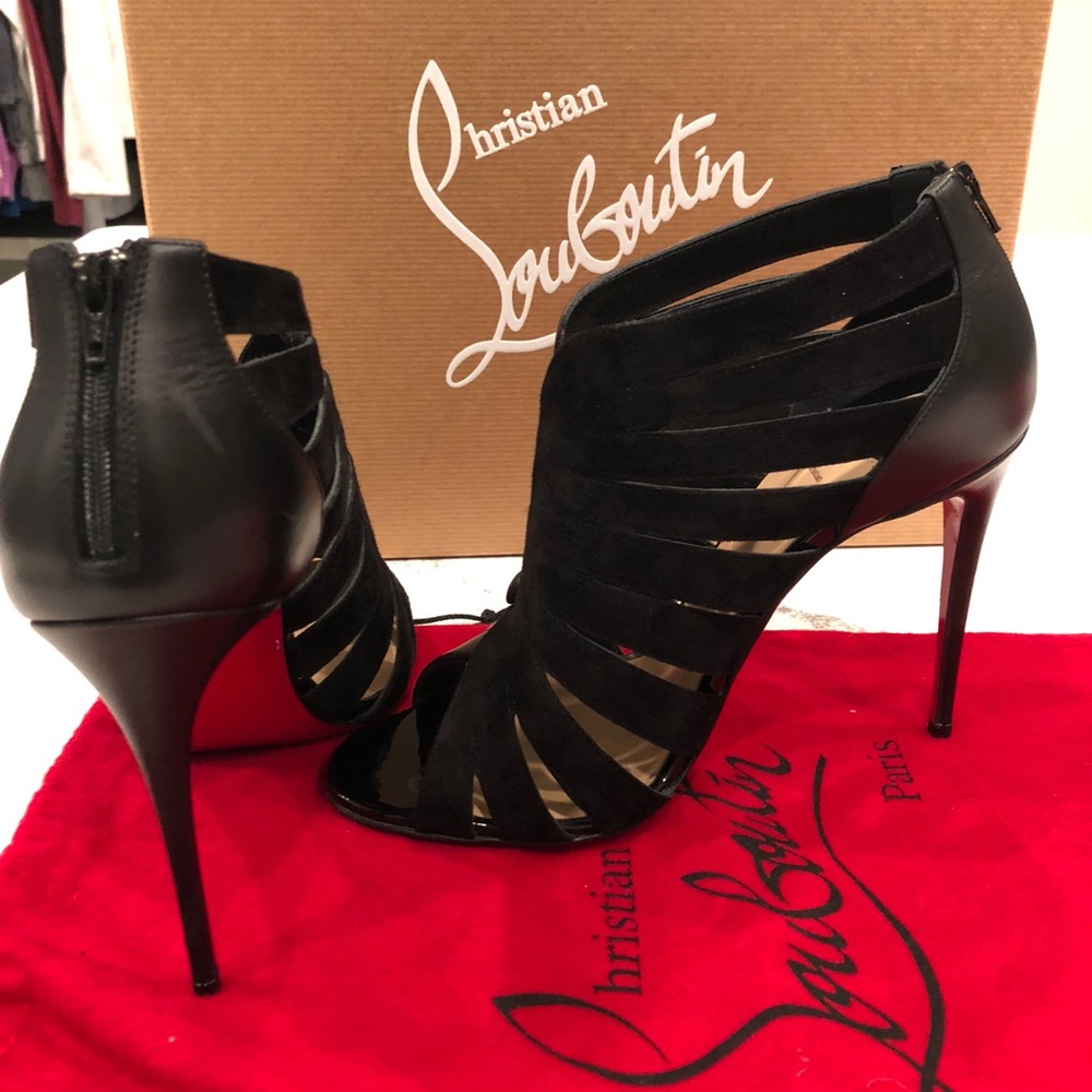 Christian Louboutin bootie heels